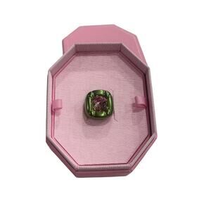 Swarovski Dulcis Cocktail Ring sizen 50 / 5 Green New